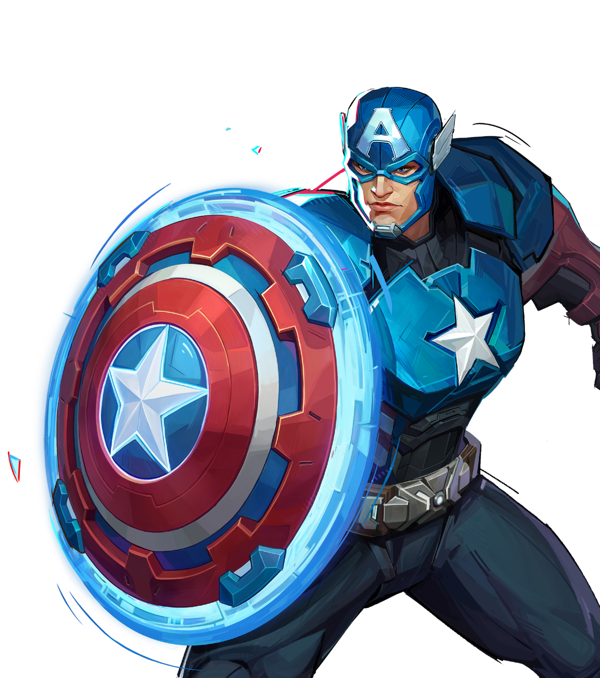 Captain America prestige art