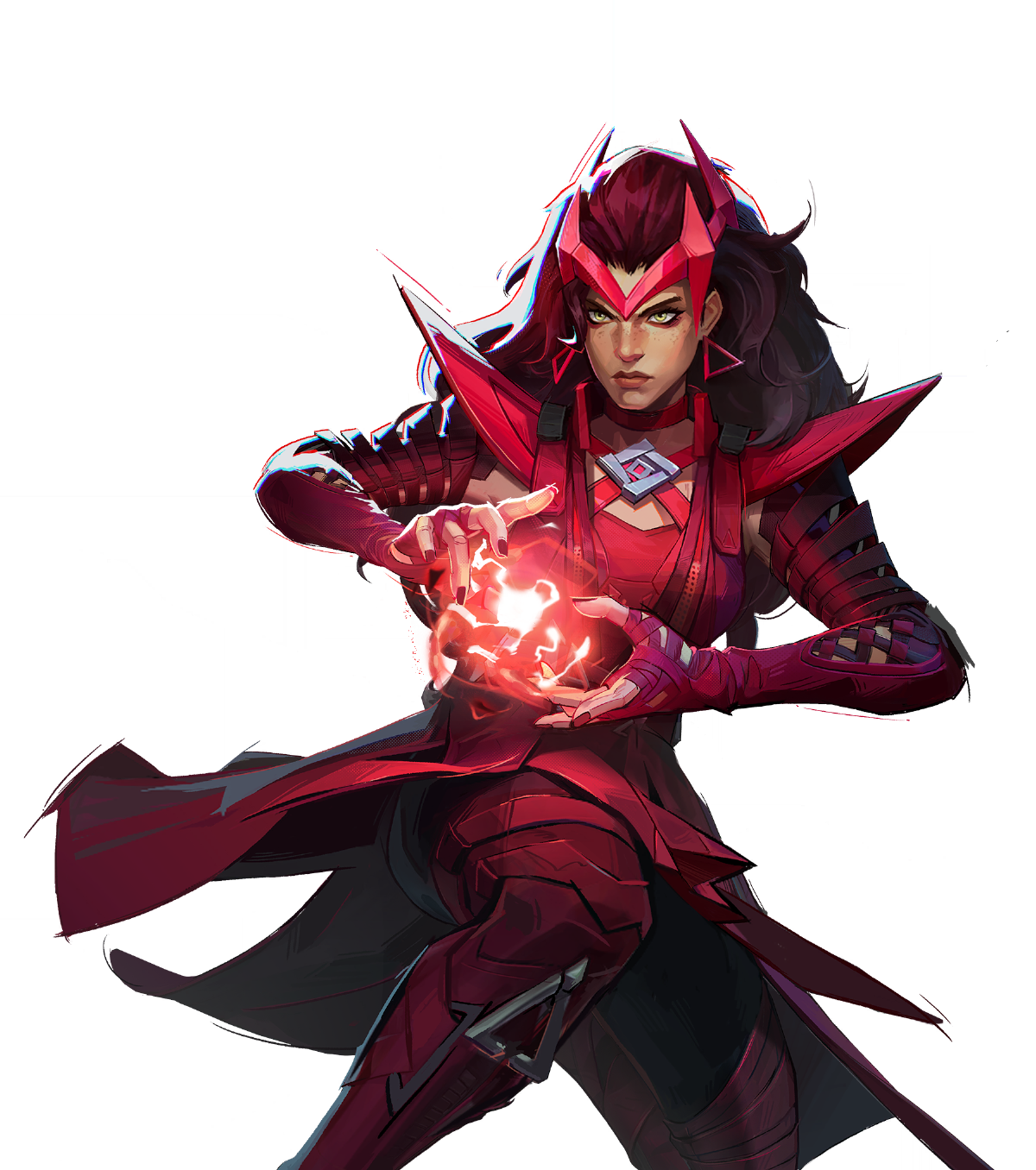 Scarlet Witch prestige art
