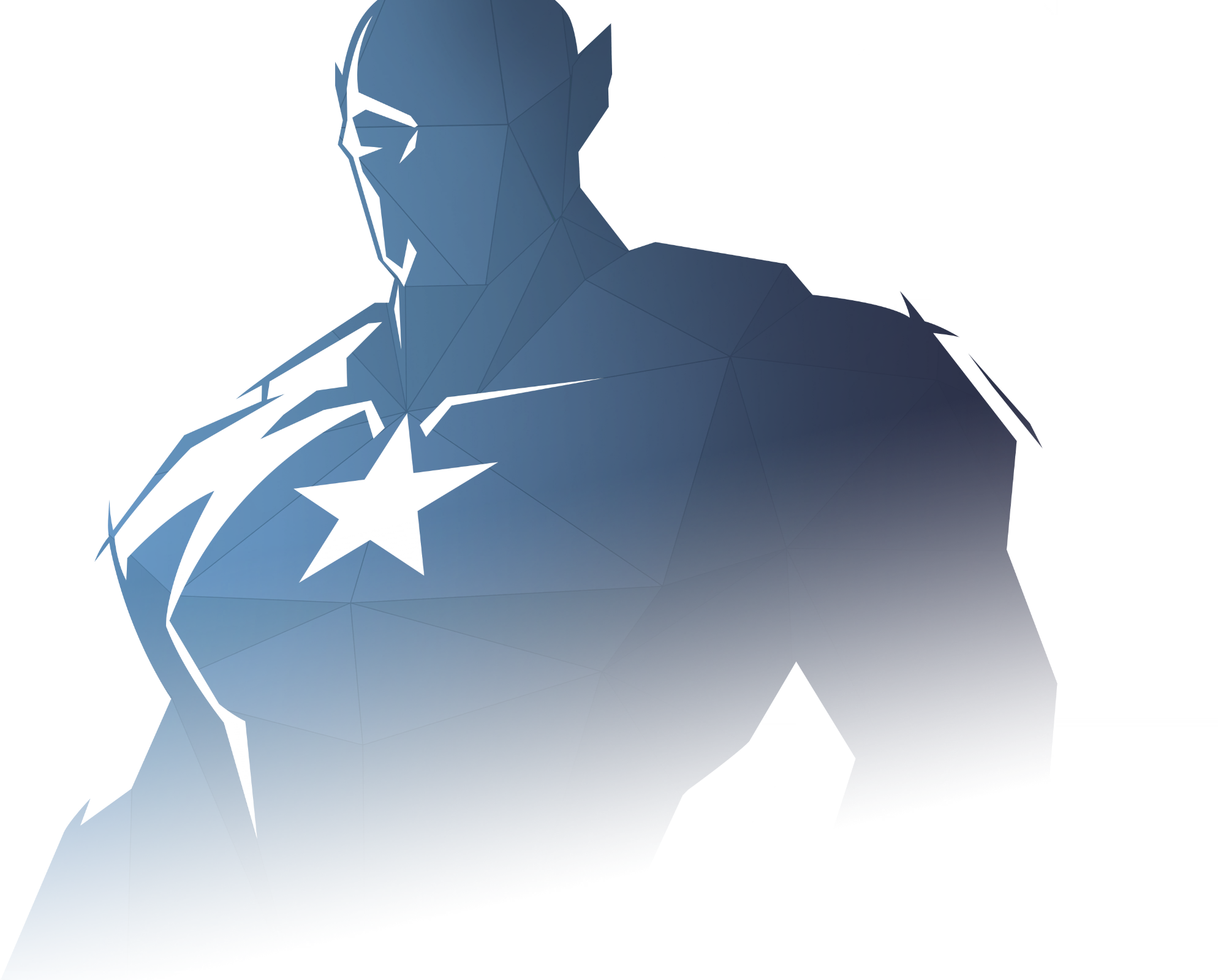 Captain America silhouette